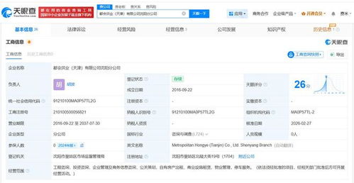 俞敏洪卸任都會洪業沈陽分公司負責人 商務信息咨詢業務迎來新篇章